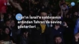 İran’ın İsrail’e saldırısının ardından Tahran’da sevinç gösterileri 