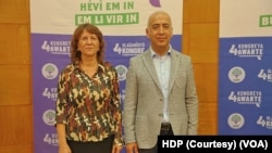 Sultan Özcan ve Cahit Kırkazak, HDP'nin yeni eş genel başkanları olarak seçildi.