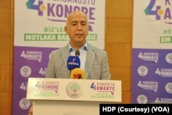 Cahit Kırkazak, HDP'nin yeni eş genel başkanı olarak seçildi