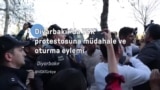 Diyarbakır’da YSK protestosuna müdahale ve oturma eylemi