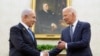 İsrail’in İran’ın balistik füze saldırısına vereceği karşılık beklenirken ABD Başkanı Joe Biden ve İsrail Başbakanı Benyamin Netanyahu telefonda görüştü, 9 Ekim 2024.